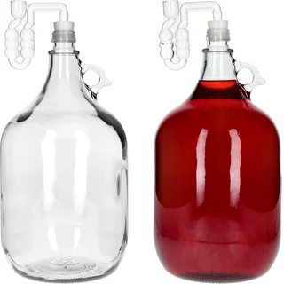 Dama 5 L med skruvlock, korkpropp och jäsrör – 4-pack – photo 4
