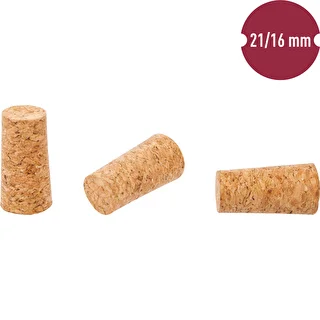Kork av kork 21/16 mm 10 st. – photo 2
