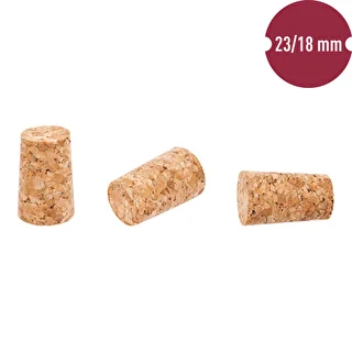 Kork av kork 23/18 mm 100 st – photo 2