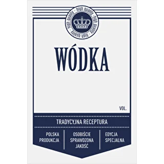 Självhäftande etiketter 60x90 mm för flaskor, vodka, 3 mönster 20 st. – photo 5