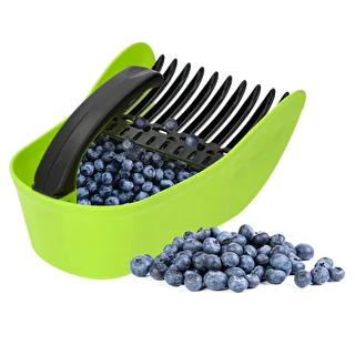 Bärplockare för små frukter, grön, av plast – photo 5