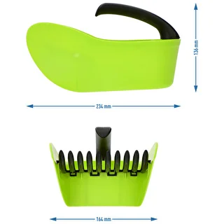 Bärplockare för små frukter, grön, av plast – photo 9