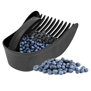 Bärplockare för små frukter i plast, svart – photo 5