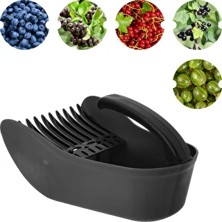Bärplockare för små frukter i plast, svart – photo 2