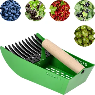Bärplockare för små frukter, metall grön – photo 2