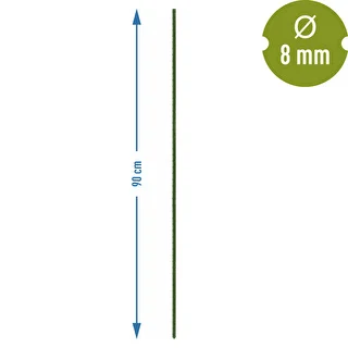 Trädgårdsstöd Bioogród – belagda stål, 0,9 m, fi 8 mm, 10 st. – photo 3