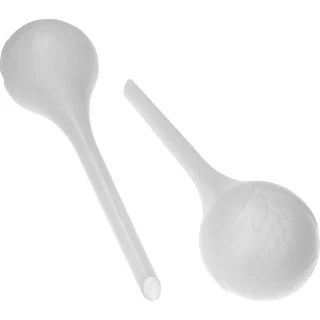 Bevattningskulor för växter, vita halvgenomskinliga, 400 ml, 4 st. – photo 2
