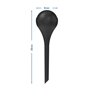 Bevattningskulor för växter, svarta matta, 400 ml, 4 st. – photo 5