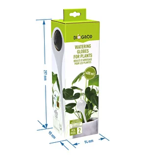 Bevattningskulor för växter, transparenta, 400 ml, 2 st. – photo 6
