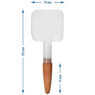 Växtbevattnare - vit tavla med keramisk fot, 200 ml – photo 5