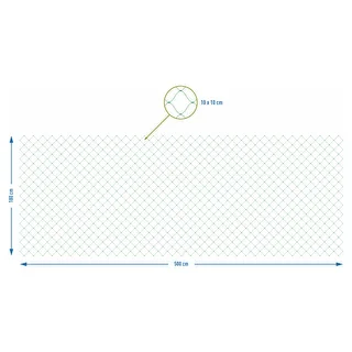 Nät för klätterväxter, 1,8 x 5m – photo 3
