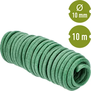 Trädgårdstråd belagd med svamp, grön, 10 m, fi 10mm – photo 2