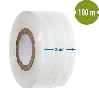 Trädgårdstejp för ympning, genomskinlig, 100 m x 3 cm – photo 3