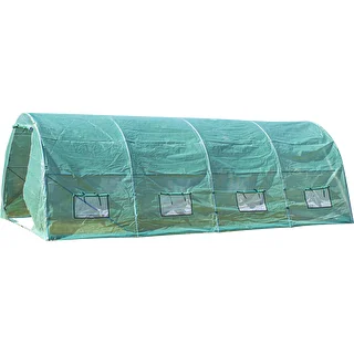 Trädgårdsväxthus (plast) 3x6x2 m – photo 2