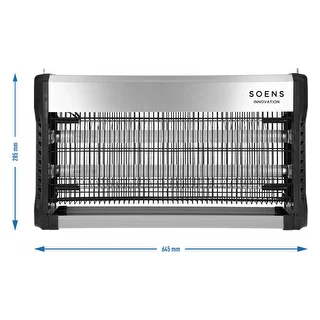 UVA insektslampa 40 W, silver – photo 4