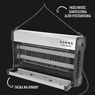 UVA insektslampa 40 W, silver – photo 5