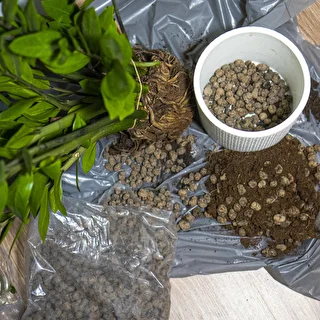 Keramzit för krukväxter, trädgårdsskötsel och skogar i glas 10–20 mm, 4L – photo 10