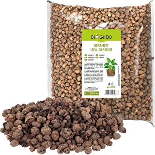 Keramzit för krukväxter, trädgårdsskötsel och skogar i glas 10–20 mm, 4L – photo 3