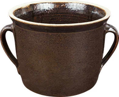 Stengods - kruka 1,8l enkel med lock – photo 2