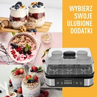 Yoghurtmaskin med termostat, 9 burkar, 1,6 L – photo 14
