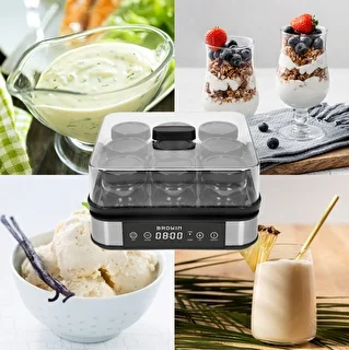 Yoghurtmaskin med termostat, 9 burkar, 1,6 L – photo 16