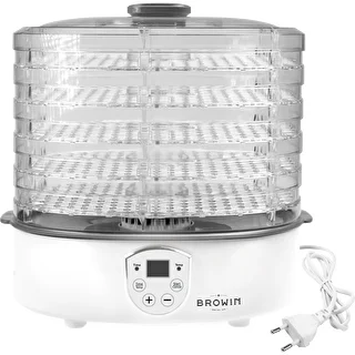 Svamptork, frukt, grönsaker och örter med temperaturreglering, 240W, transparent – photo 4