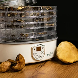 Svamptork, frukt, grönsaker och örter med temperaturreglering, 240W, transparent – photo 14