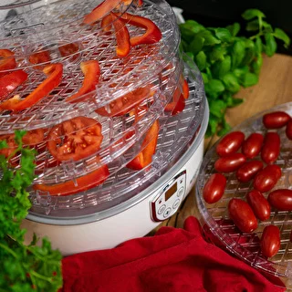 Svamptork, frukt, grönsaker och örter med temperaturreglering, 240W, transparent – photo 16