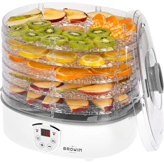 Svamptork, frukt, grönsaker och örter med temperaturreglering, 240W, transparent – photo 6
