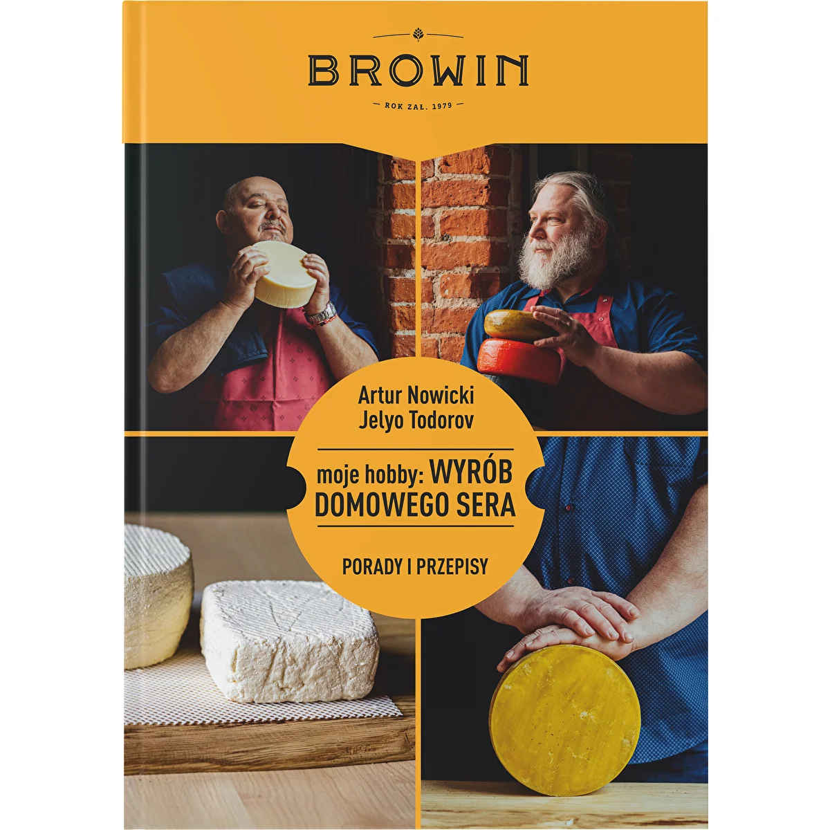 Mitt hobby: Tillverkning av hemmagjord ost - bok (på polska)