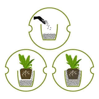 Keramzit för krukväxter, trädgårdsskötsel och skogar i glas 10–20 mm, 4L – photo 14