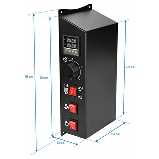 Modulset med digital termostat - dragON 2,7 kW, för trädgårdsrökugnar – photo 10