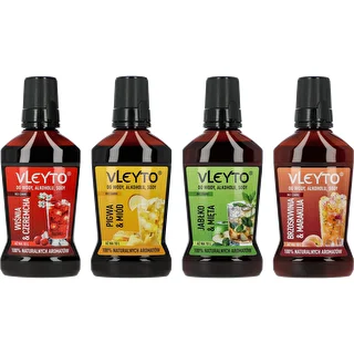 VLEYTO Persika & Passionsfrukt – smakessens med naturliga aromer, 250 ml – photo 10