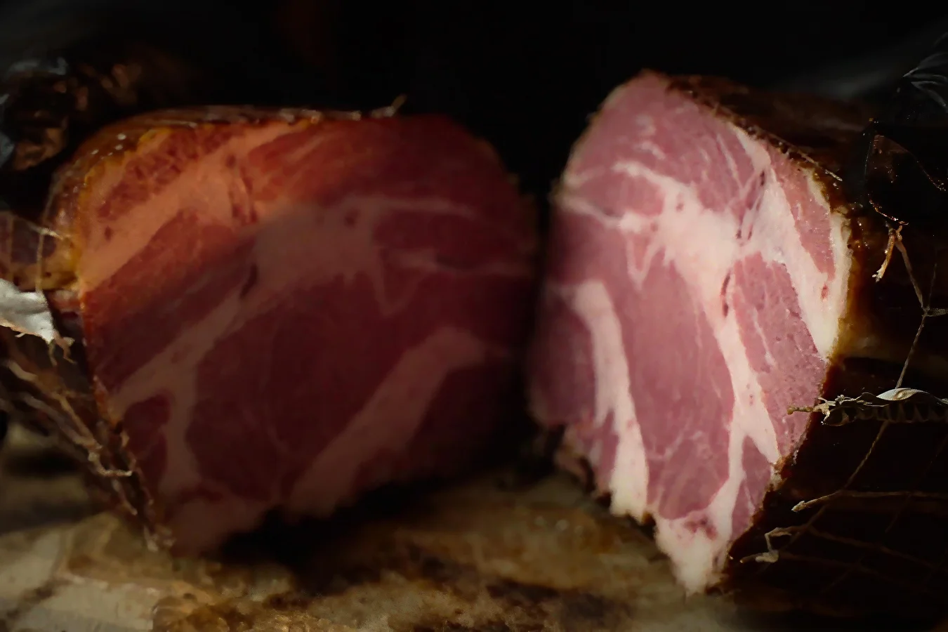 Rökt fläskkarré (baleron)