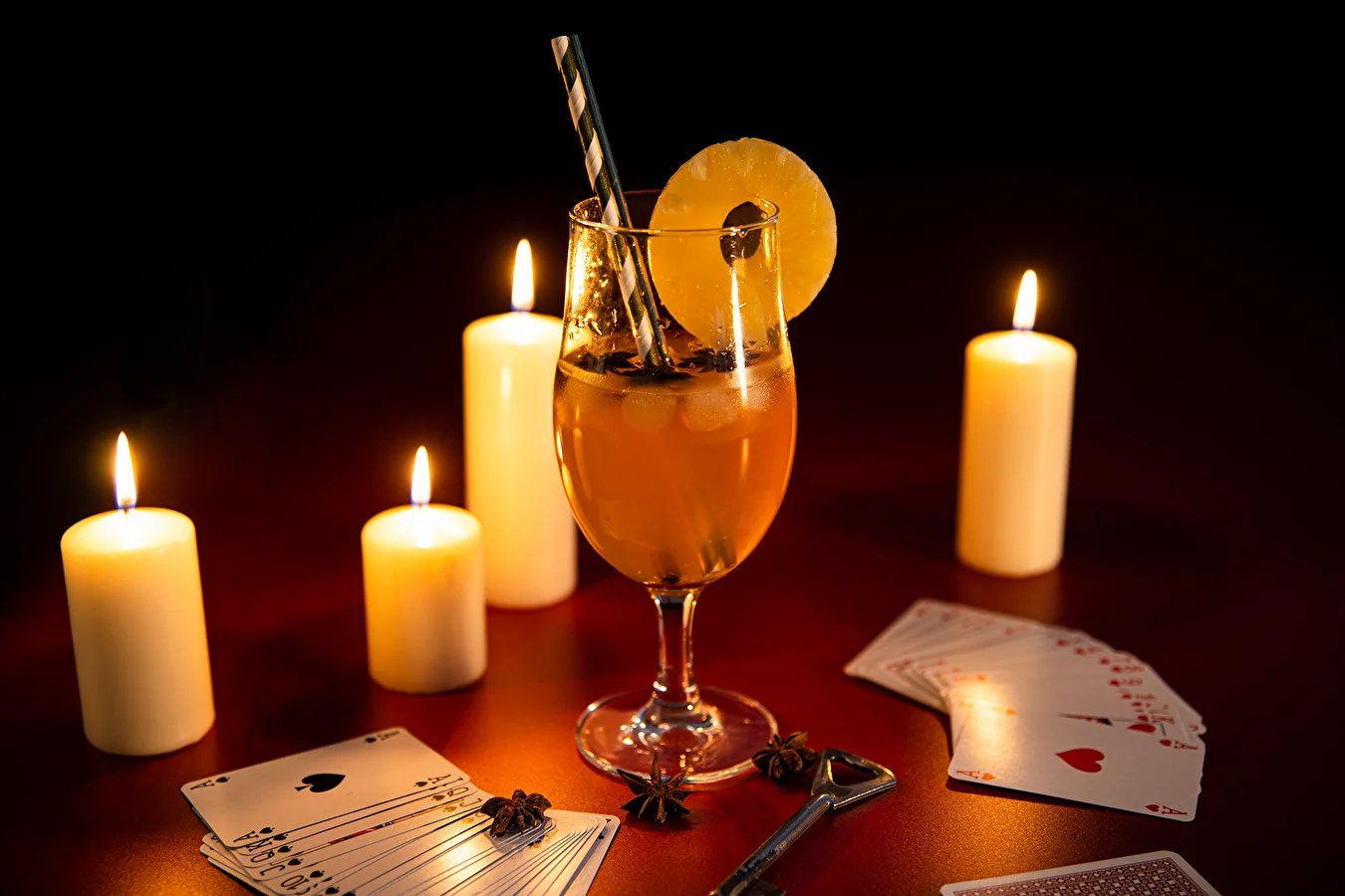 Ananasens magi – Andrzejki-drink