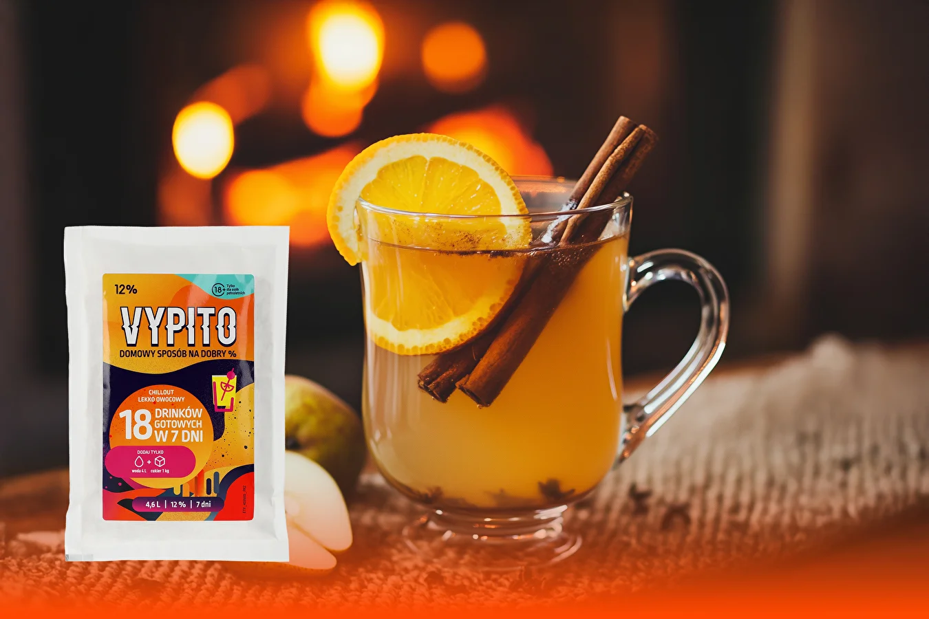 Vypito serverat varmt - vinterchill med en ton av frukt och kryddor