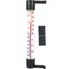 Antracit utomhustermometer (-60°C till +50°C) 23cm ['fönstertermometer', ' vilken temperatur']
