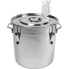 Behållare i rostfritt stål 30 l med lock ['behållare med lock', ' vinframställning', ' ölbryggning', ' jäsningsbehållare', ' för jäsning']