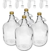 Dama 5 L med skruvlock, korkpropp och jäsrör – 4-pack - 3 