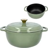Emaljerad gjutjärnsgryta - salvia, 5,8L - 8 