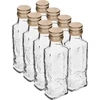 Flaska Flora 100 ml med skruvlock fi28, 8 st. ['flaska för likör', ' flaskor för likör', ' flaska för alkohol', ' dekorativa flaskor för alkohol', ' glasflaska för alkohol', ' flaskor för hembränt till bröllop', ' flaska för likör', ' dekorativa flaskor', ' flaska för vodka', ' flaska för vodka.']
