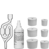 Packningstestare för topplock - 6 adaptrar, 100 ml vätska ['täthetsprovare', ' täthetstestare för packning', ' packningstestare för topplock', ' reaktionsvätska CO2 100 ml', ' adaptrar för packningstestare', ' packningstestare 50 tester', ' packning under topplock']
