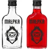Pluntflaska 200 ml med skruvkork, tryck ”Apa”, 1 st. ['flaska', ' flaskor', ' flaska med tryck', ' presentflaska', ' flaska för likör', ' flaska för destillat', ' flaska för alkohol', ' glasflaska med skruvkork', ' 200 ml flaska med skruvkork', ' pluntflaskor', ' miniflaska 200 ml', ' hemgjorda drycker', ' liten dekorativ flaska', ' miniflaska med tryck', ' plunta 200 ml med svart skruvkork']