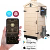 Ramfritt rökskåp dragON PLYWOOD NATURE med Wi-Fi-styrenhet, 200 L - 4 