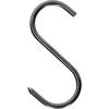Rökningskrokar - S, vässade, 5mm x 100mm ['rökningskrok', ' köttkrok för rökning', ' charkuterikrok för rökning', ' charkuterikrok', ' rökningkrokar', ' rostfria krokar', ' S-formade rökningkrokar', ' krokset', ' krokar för rökugn', ' krokar för torkning av charkuterier', ' ostkrokar', ' klassiska krokar']