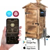 Rökskåp med Wi‑Fi, 200 L – dragON WOOD 100IQ med elektrisk värmemodul och styrenhet, vedeldat - 7 