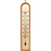 Rumstermometer med guldfärgad skala (-10°C till +50°C) 22cm, mix - 5 