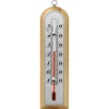 Rumstermometer med silverfärgad skala (-10°C till +50°C) 16cm mix ['inomhustermometer', ' rumstermometer', ' termometer för inomhusbruk', ' hemtermometer', ' termometer', ' trärumstermometer', ' termometer med tydlig skala', ' termometer med silverfärgad skala', ' termometer för upphängning', ' traditionell termometer']