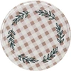 Skruvlock TO 82/6, beige rutmönster, 10 st 