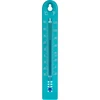Universell termometer (-30 till +50°C), 17 cm, blå ['termometer', ' universell termometer', ' termometer av plast', ' termometer med tydlig skala', ' termometer med dubbel skala i °C och °F', ' termometer för rum med hög luftfuktighet', ' utomhustermometer till -30°C', ' fukttålig termometer', ' blå termometer', ' robust termometer']